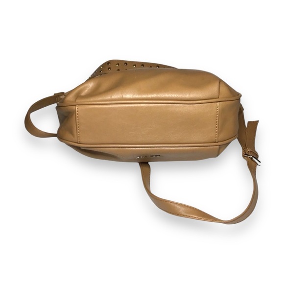 Nine West Zipper Closure Shoulder Bag - Camel - Picture 4 of 12